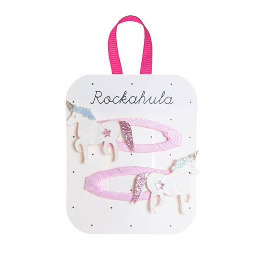 Rockahula Kids - White Unicorn Clips