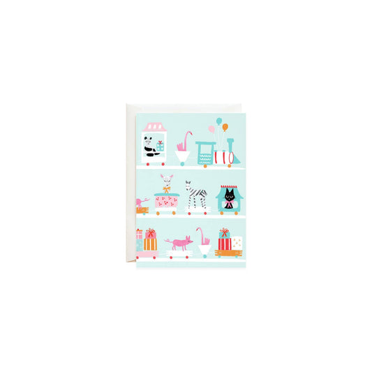 Mr. Boddington's Studio - Choo Choo Train - Petite Card