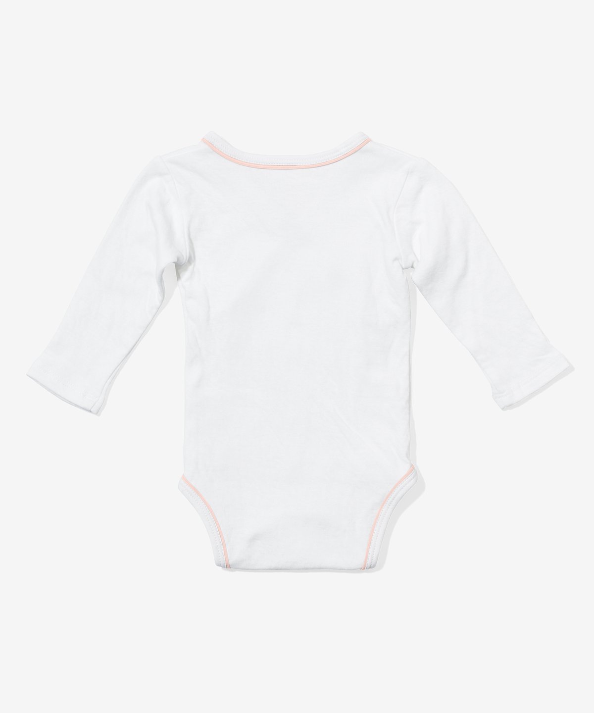 Oso & Me Crossbody Onesie in Rose Pink Piping