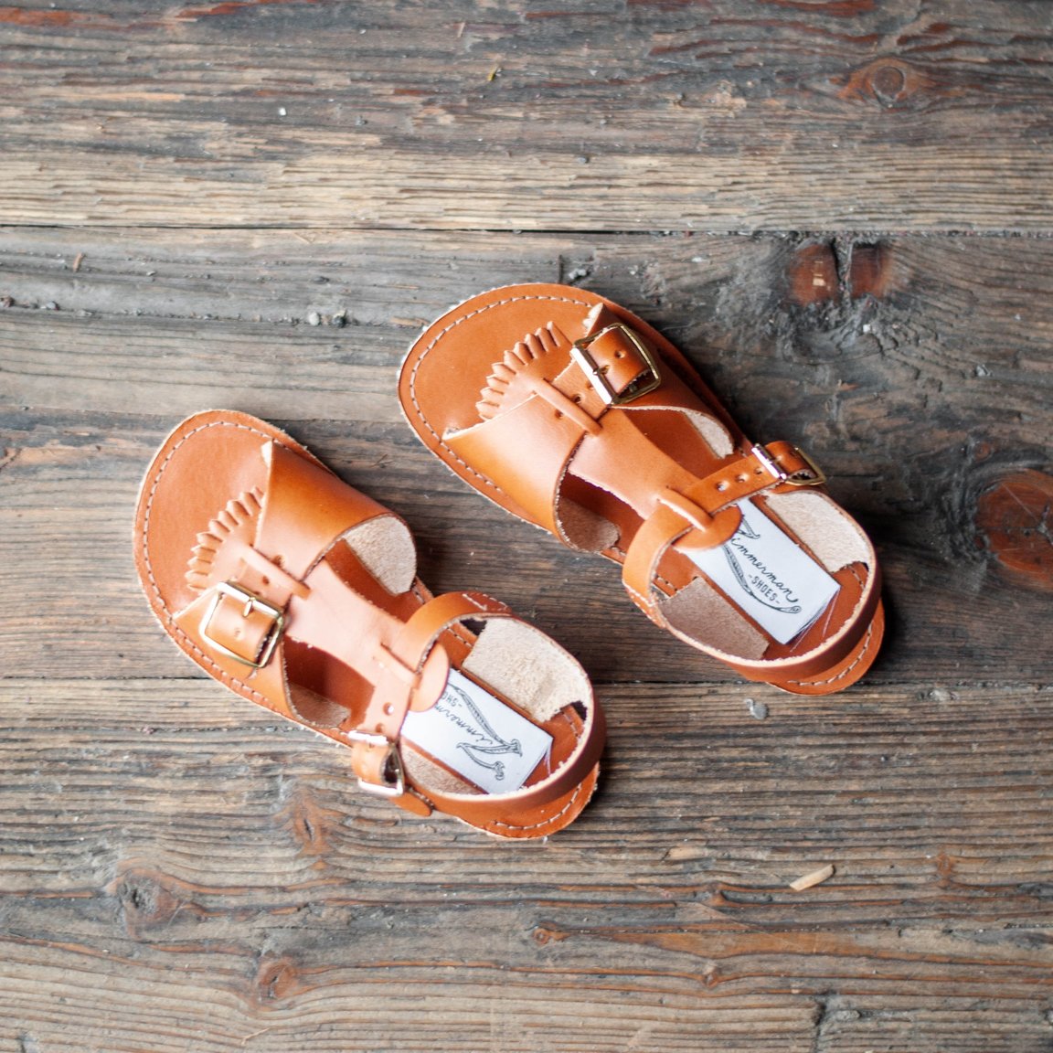 Zimmerman Shoes - Stevie Sandal w/ Removable Fringe