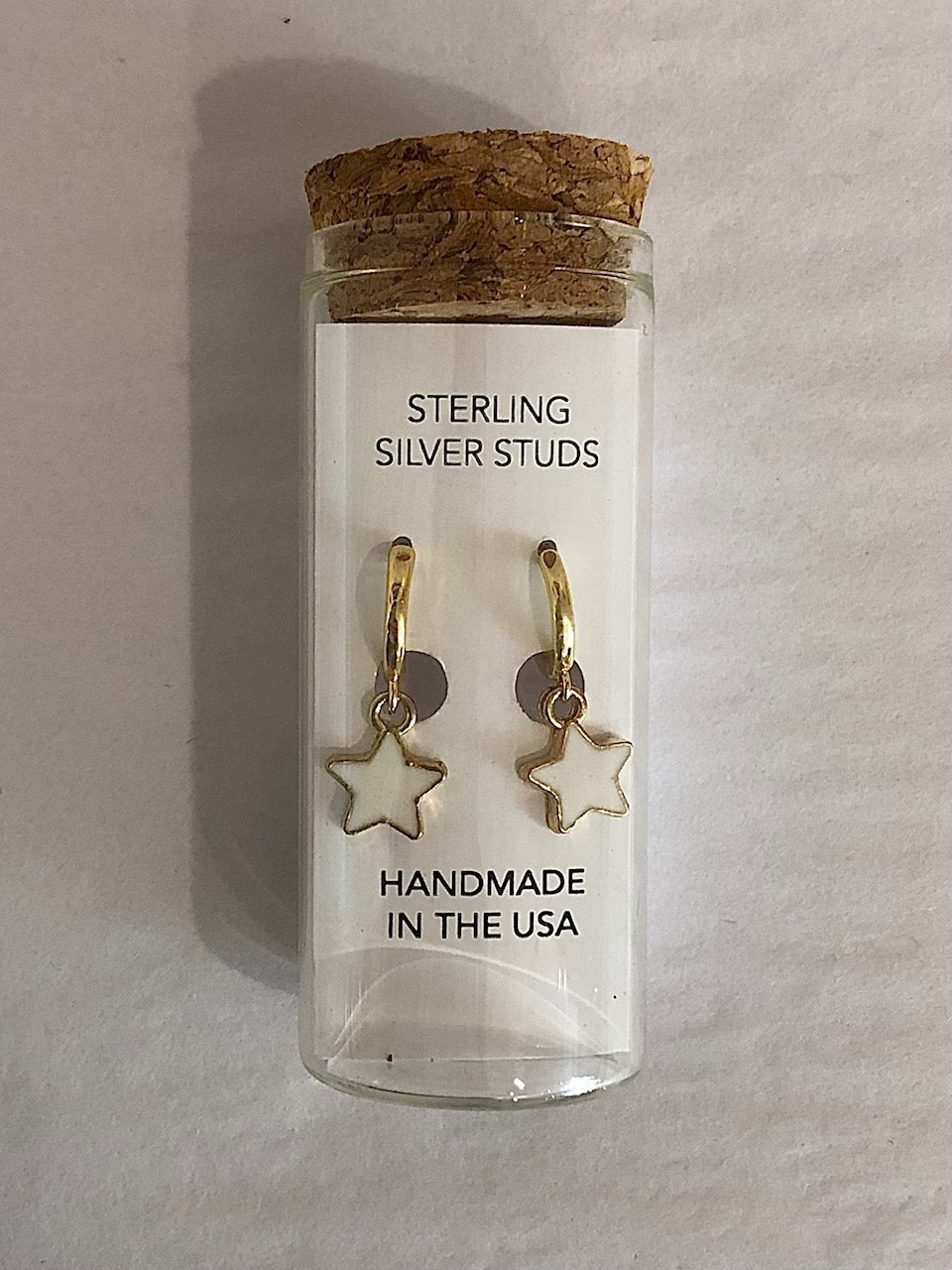 Little Miss Zoe - Stud Kids Earrings in a Bottle