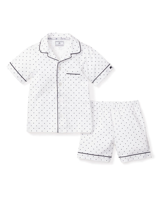 Petite Plume Pin Dots Classic Short Set