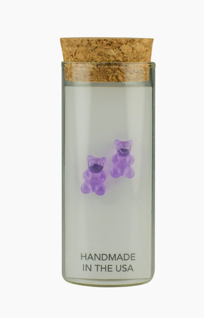Little Miss Zoe - Stud Kids Earrings in a Bottle