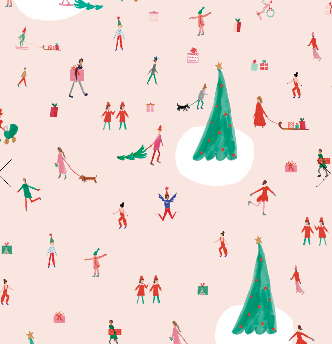Mr. Boddington's Christmas in Copenhagen Wrapping Paper
