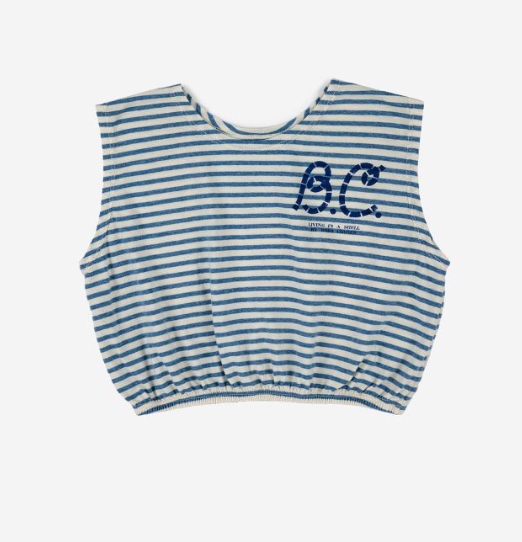 Bobo Choses Blue Stripes Tank Top
