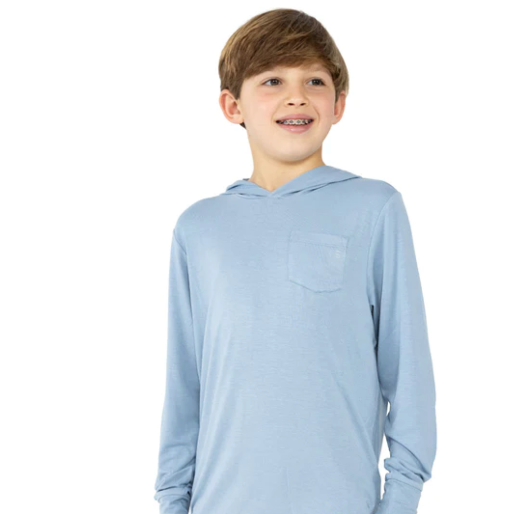 Free Fly Youth Bamboo Shade Hoodie