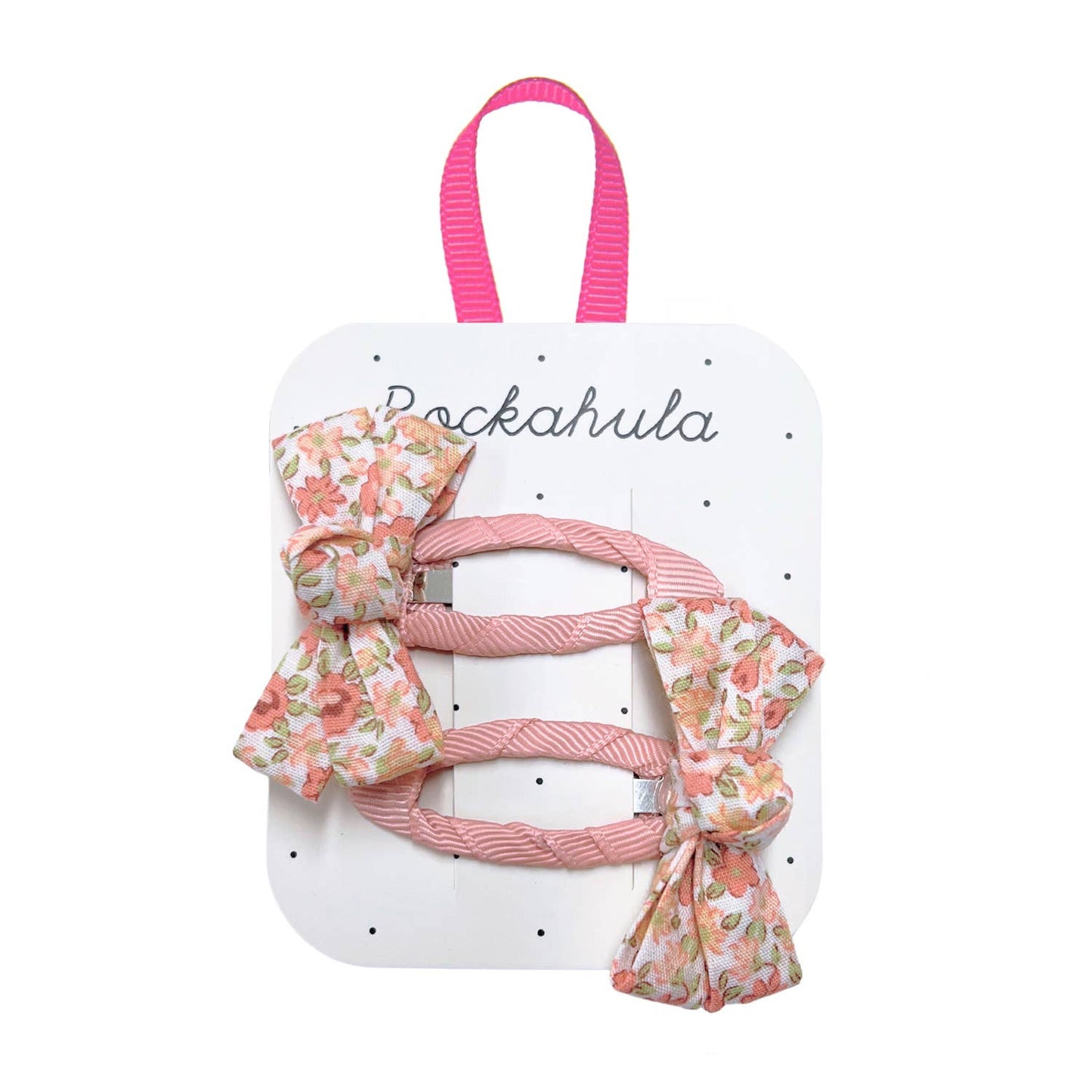 Rockahula Kids - Margot Floral Twisty Bow Clips