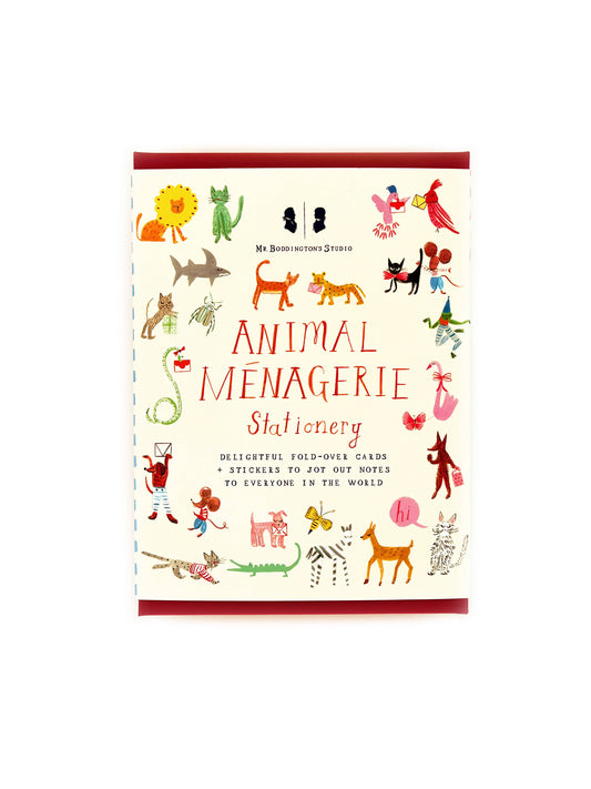 Mr. Boddington's Studio - Animal Menagerie Stationery Kit