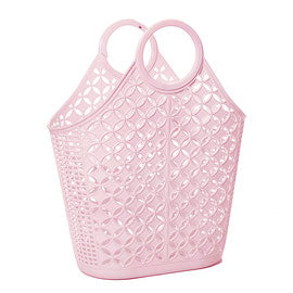 Sun Jellies Atomic Basket Tote Bag