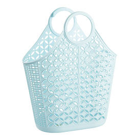 Sun Jellies Atomic Basket Tote Bag