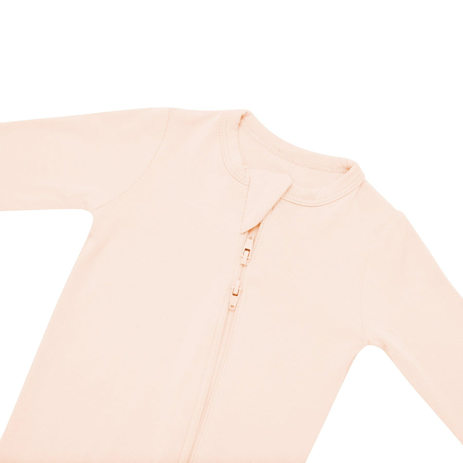 Kyte Baby Zippered Footie in Porcelian