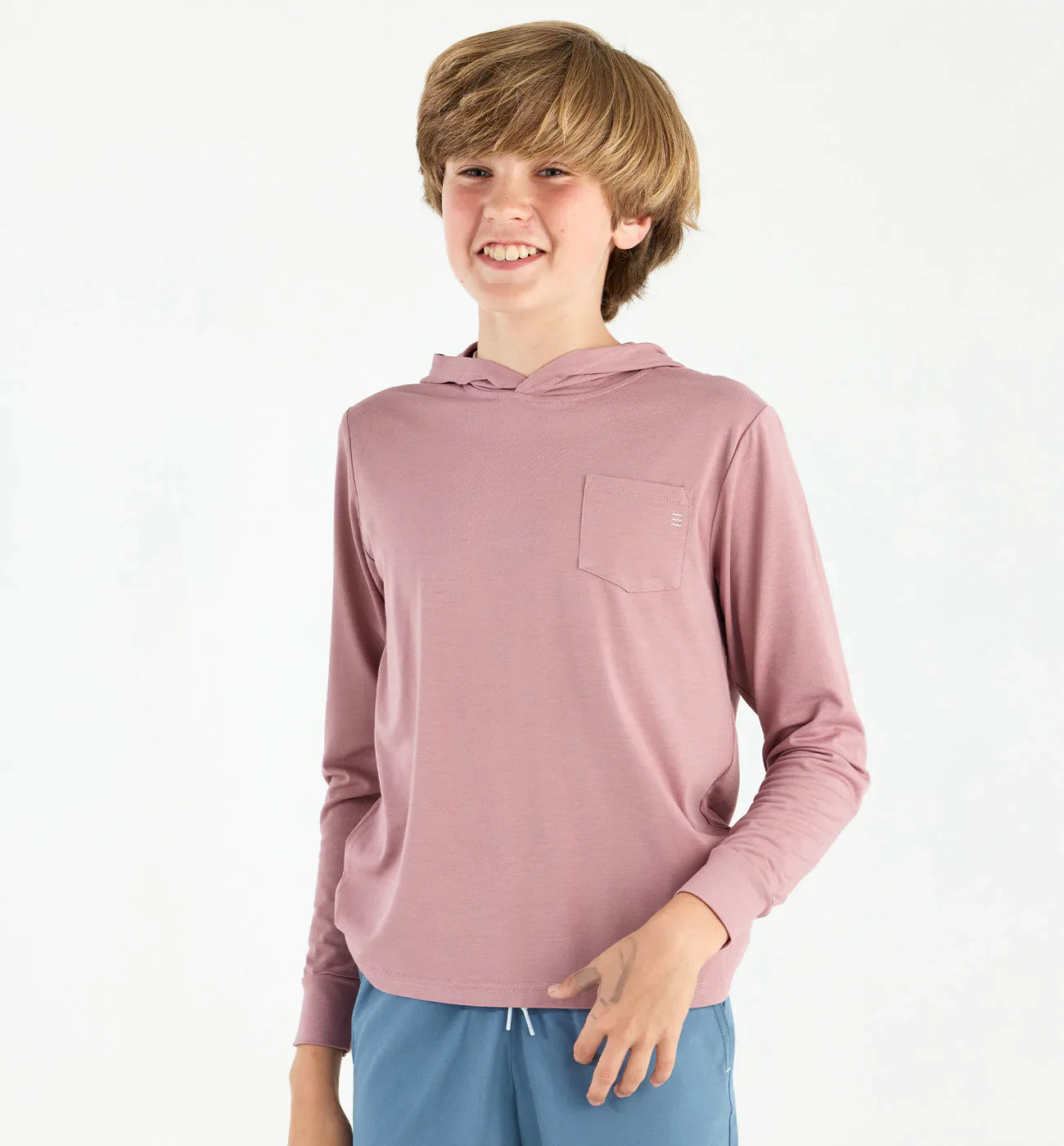 Free Fly Youth Bamboo Shade Hoodie