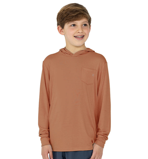 Free Fly Youth Bamboo Shade Hoodie