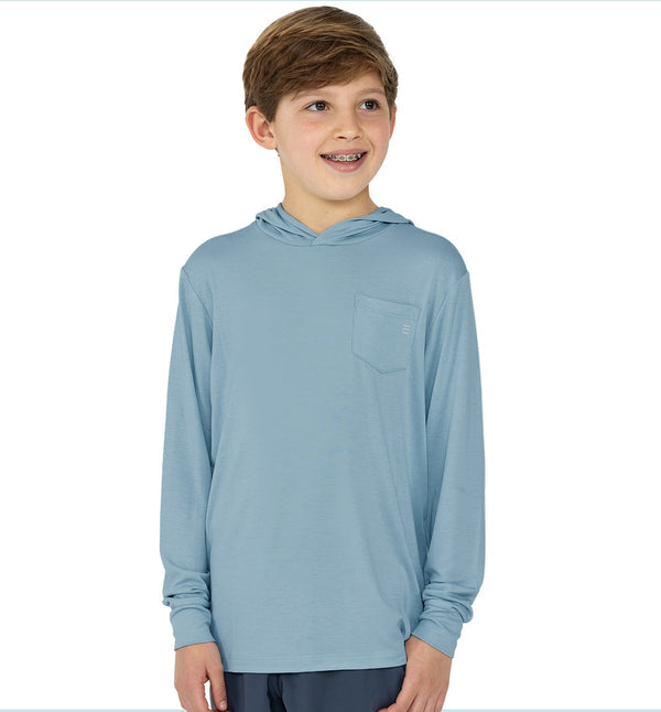 Free Fly Youth Bamboo Shade Hoodie