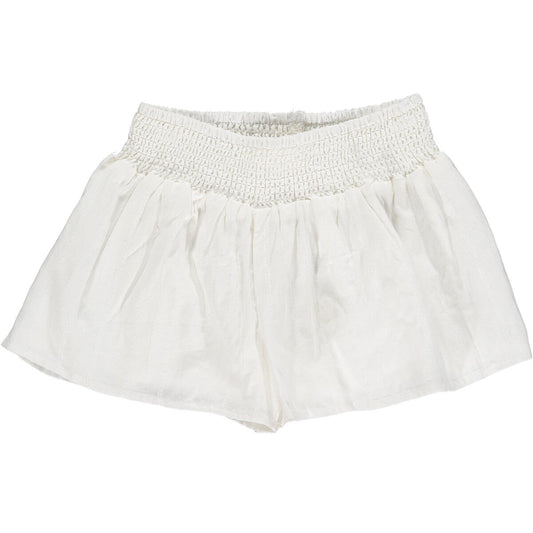 Vignette Jessie Shorts - Ivory Stitch