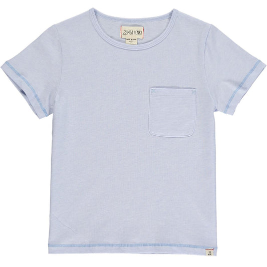 Me & Henry Josh Tee in Pale Blue