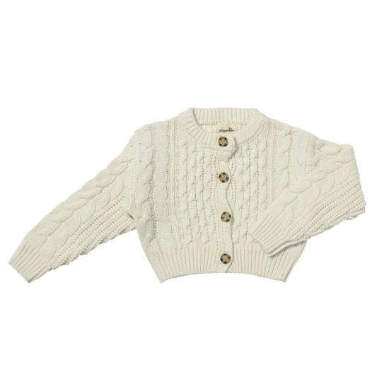 Vignette Evelyn Cardigan Ivory Knit