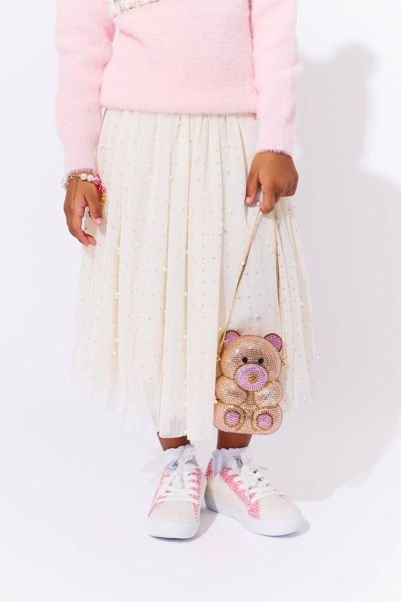 Lola and the Boys Diamond’s and Pearls Midi Skirt