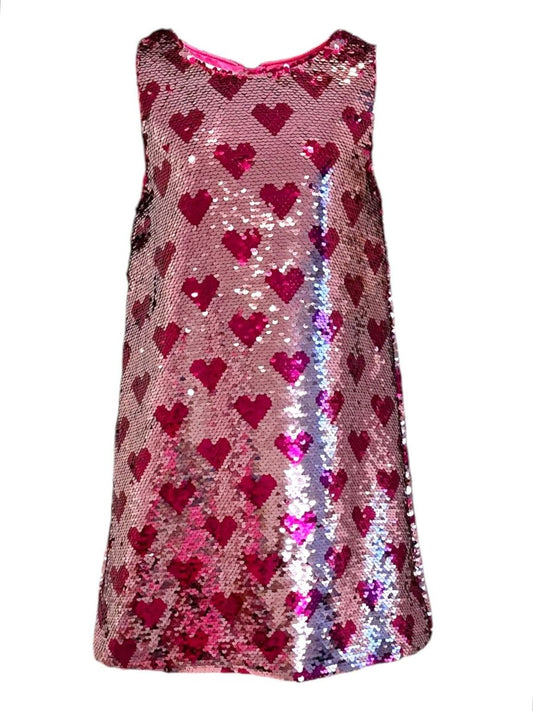 Lola and the Boys I Love You Sequin Dress