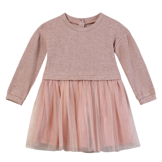 Vignette Birdie Dress Rose Knit
