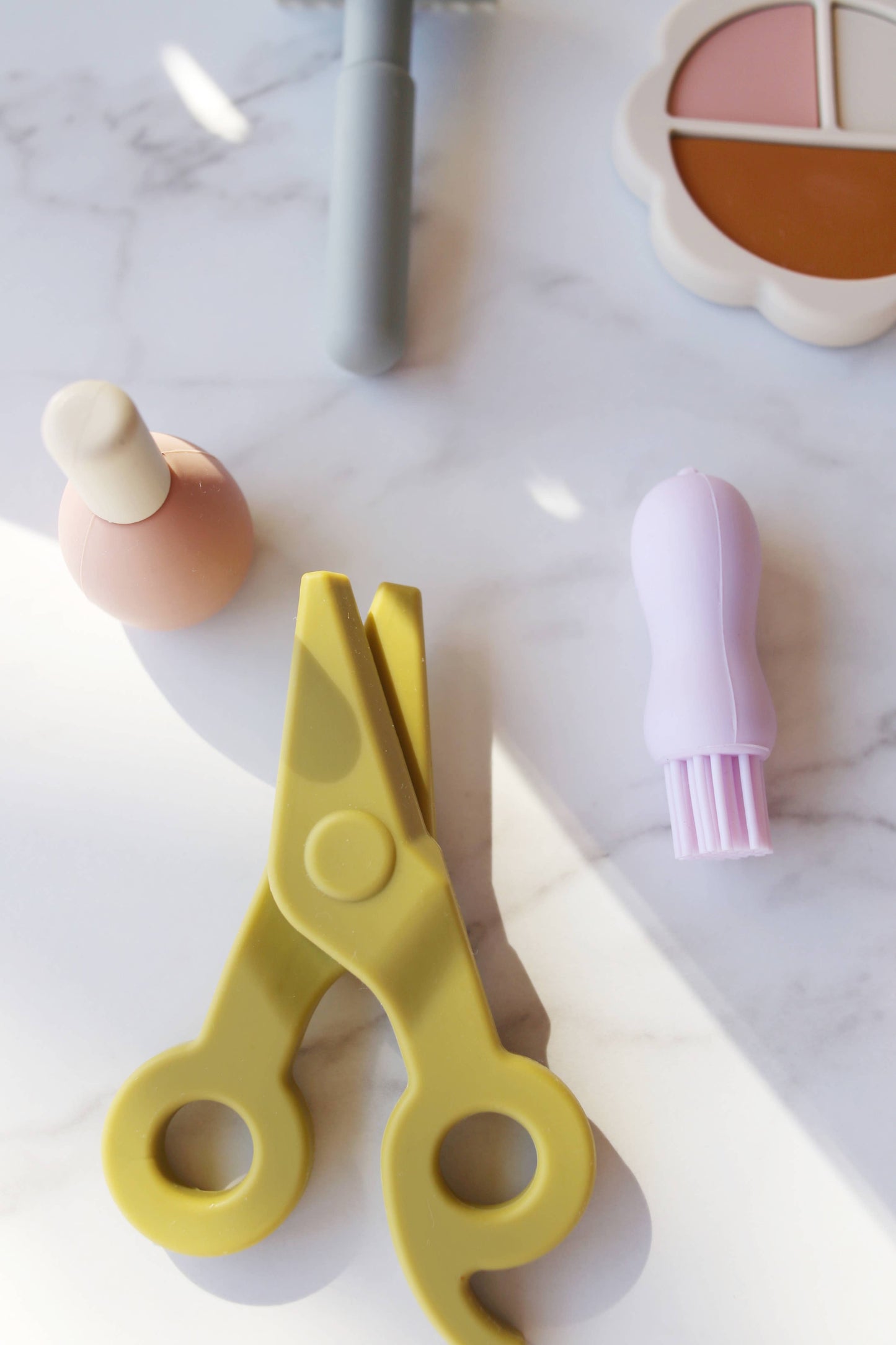 Marlowe & Co - Silicone Hair and Makeup Playset