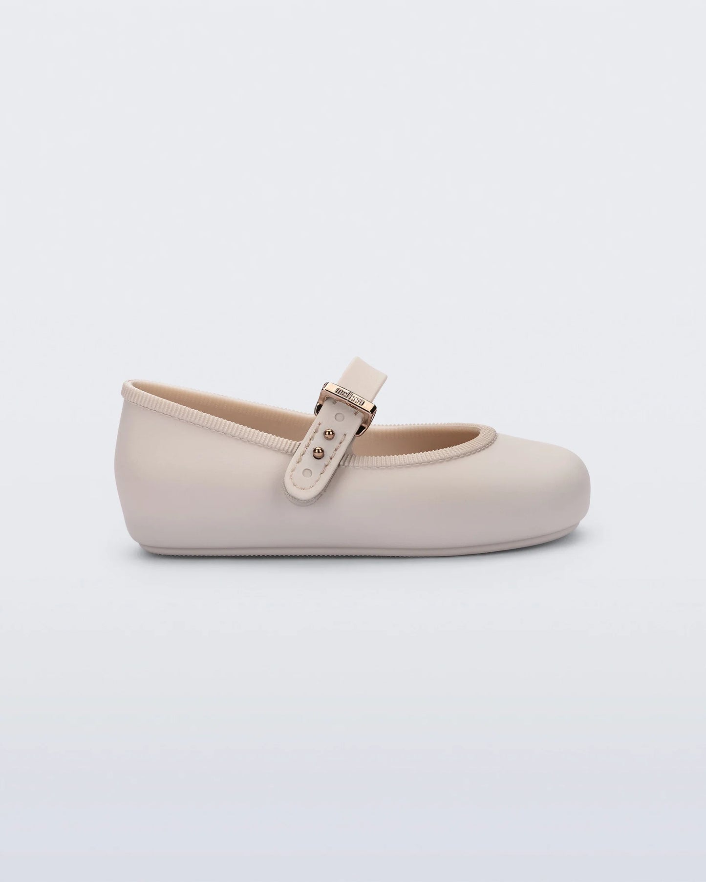 Mini Melissa Soft Ballerina Flat - Beige