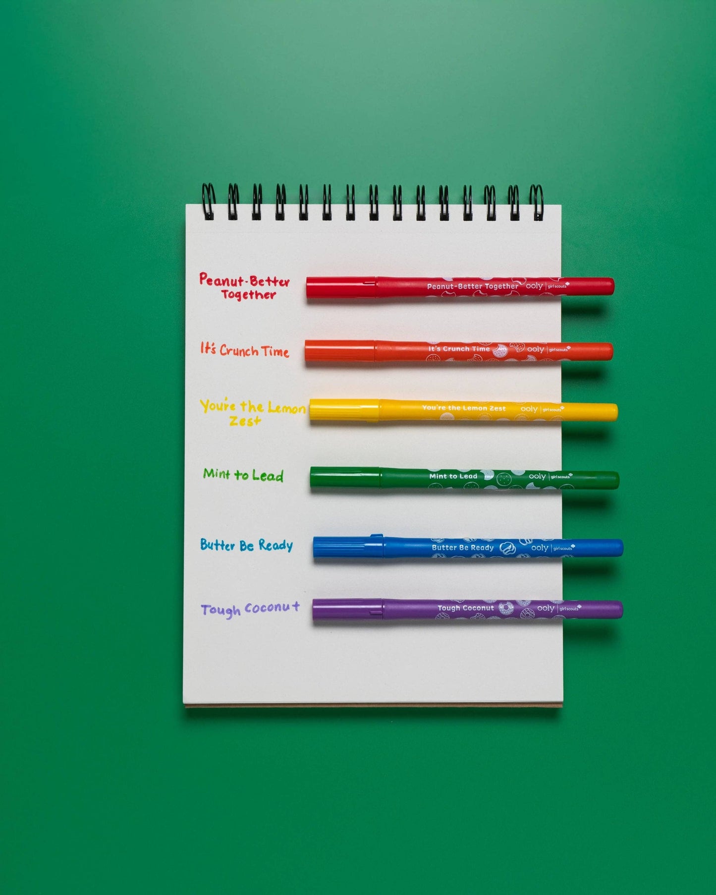 OOLY - OOLY x Girl Scouts: Cookie Scented Markers (Set of 6)