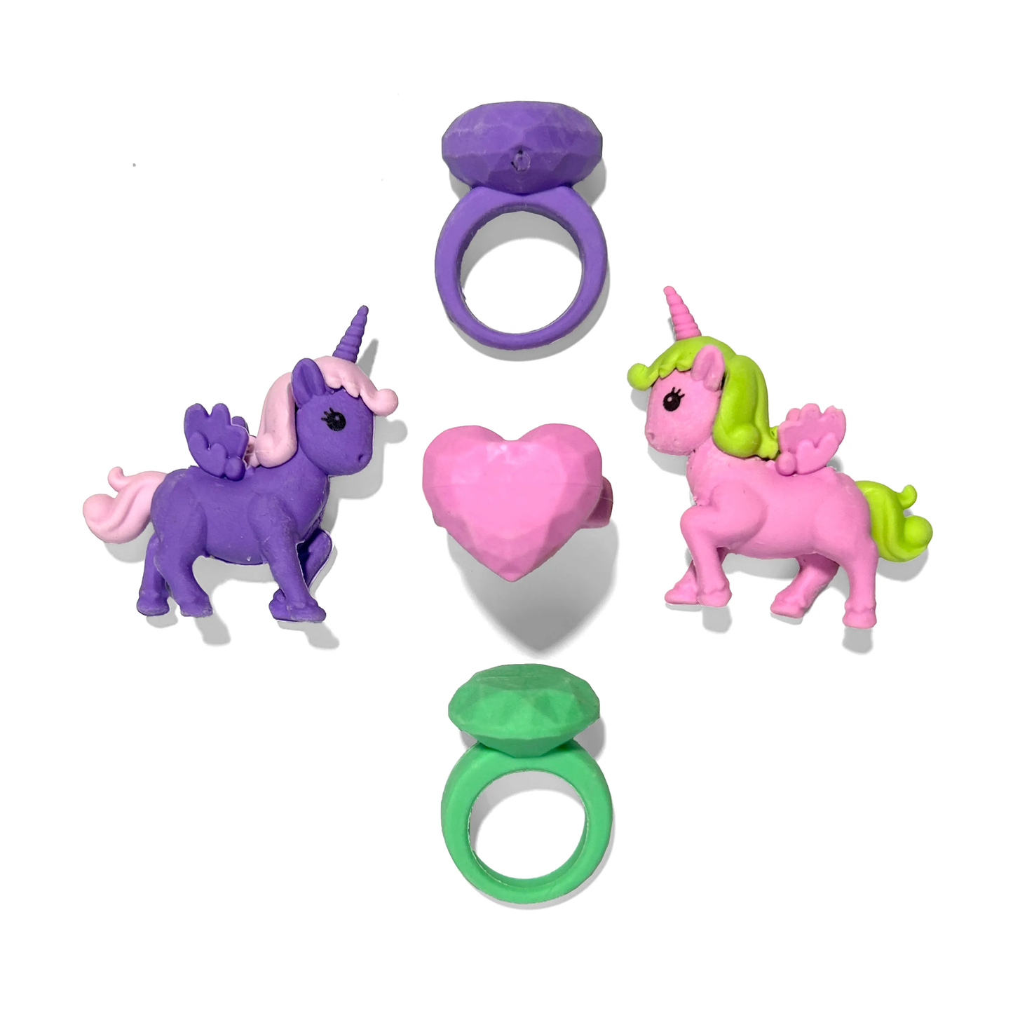 OOLY - Unicorn Wishes Scented Erasers- Set of 5