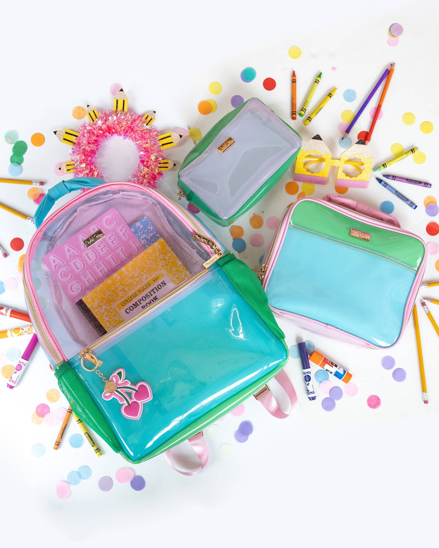 Packed Party - Color Block Jelly Backpack