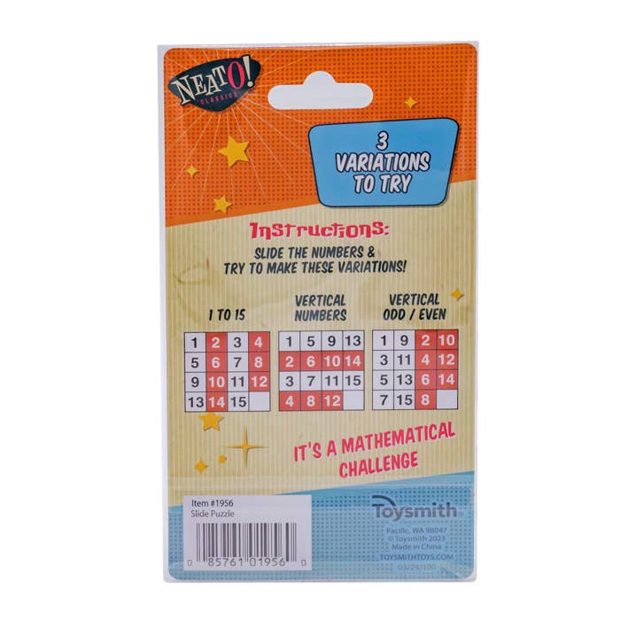 Toysmith - Neato! Number Slide Puzzle