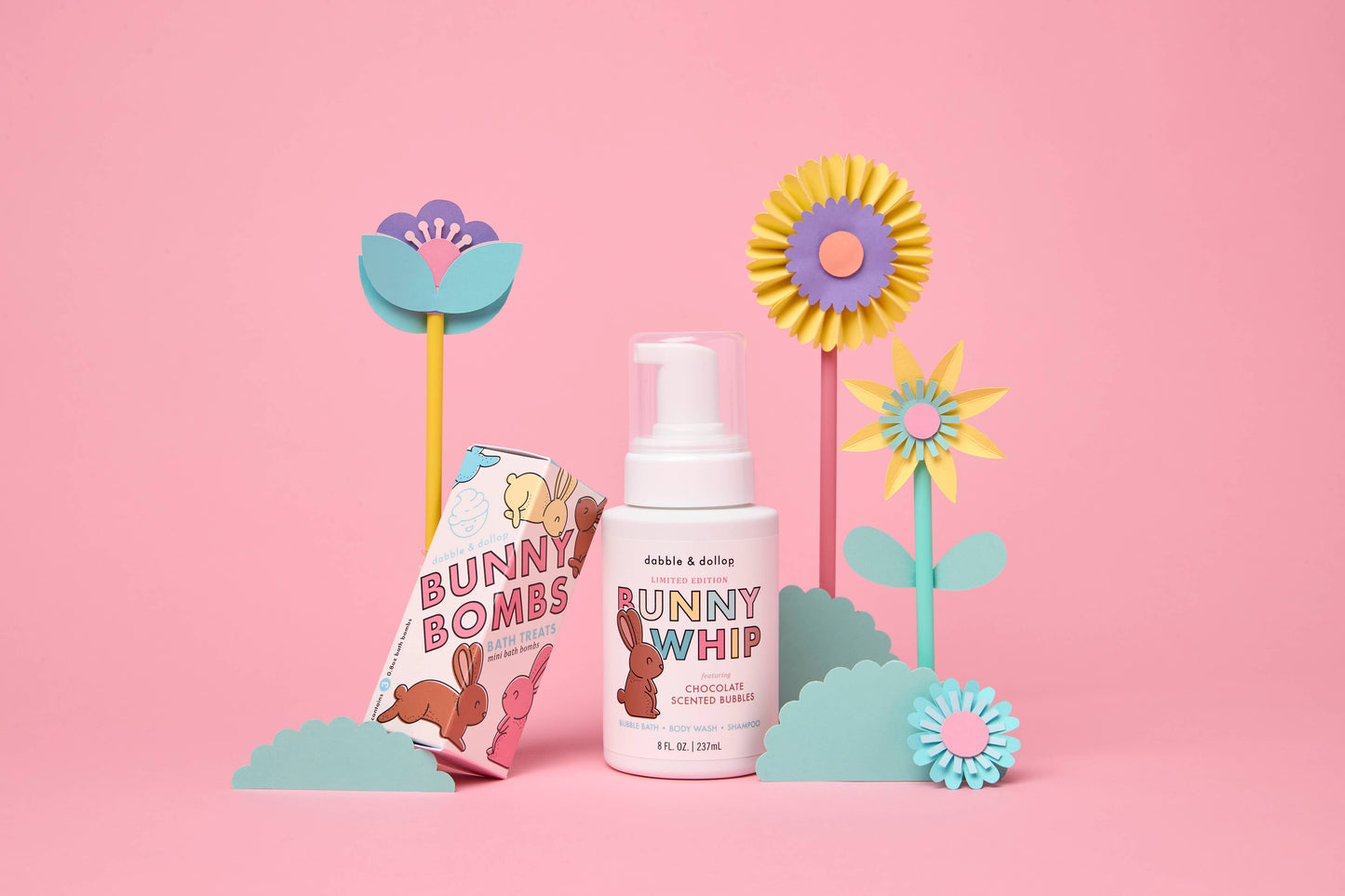 Dabble & Dollop® - Limited Edition Chocolate Bunny Whip - Shampoo & Body Wash