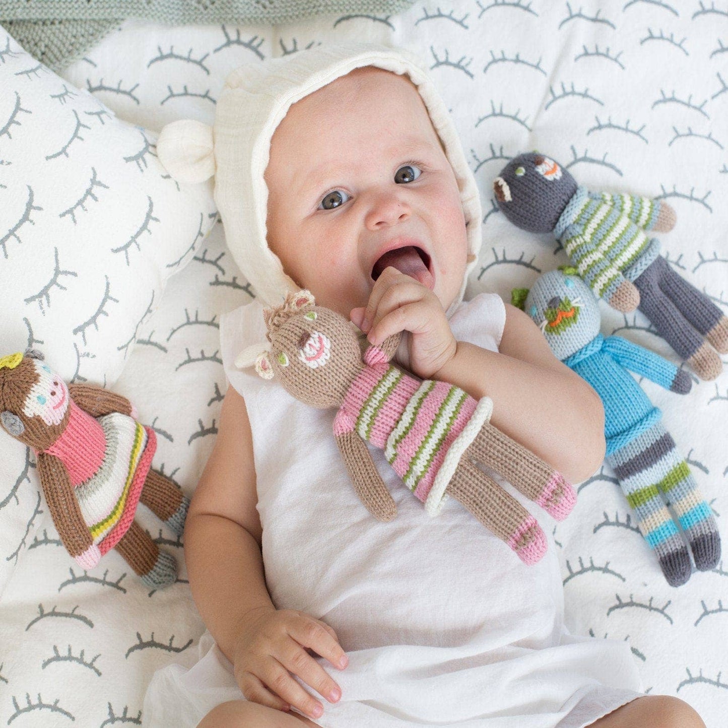 Blabla - School Book Boy Bear Rattle