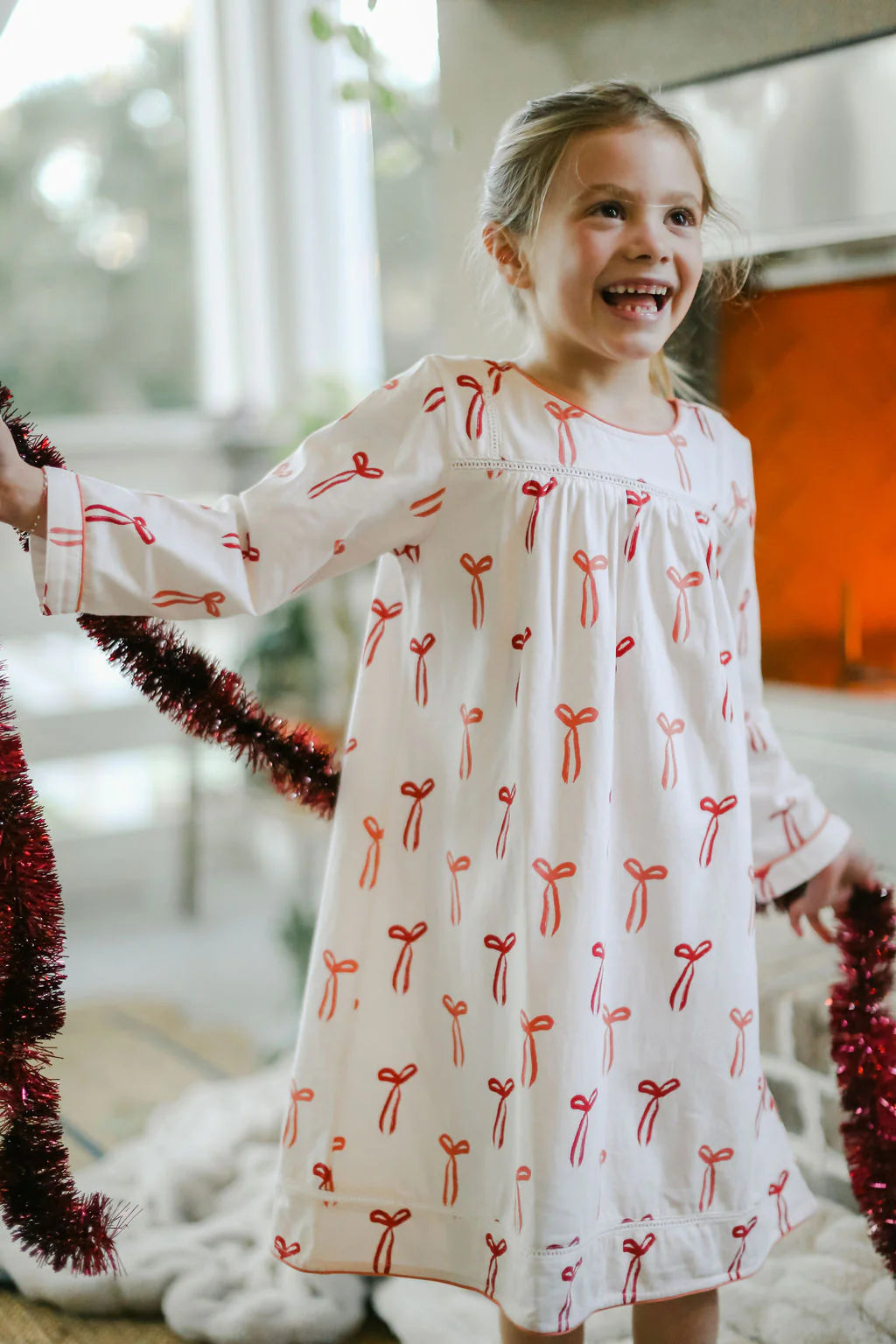 Dear Georgie Kid's Nightgown - Bow