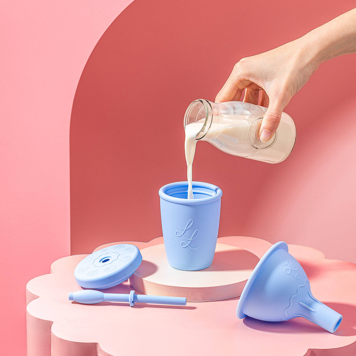 Lowcountry Littles - The Seashell Straw Cup