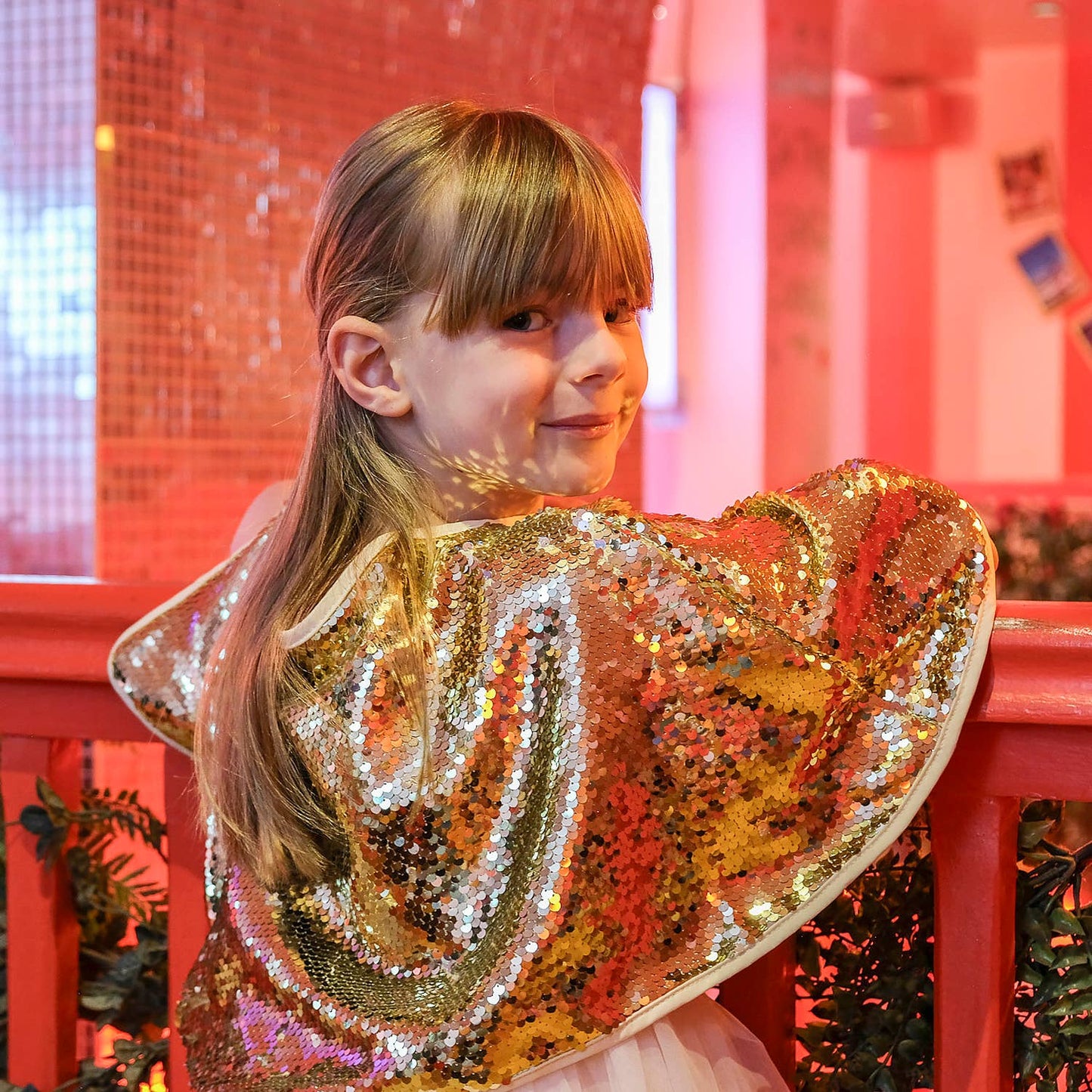 Rockahula Kids US - Gold Sequin Cape 3-10 Years
