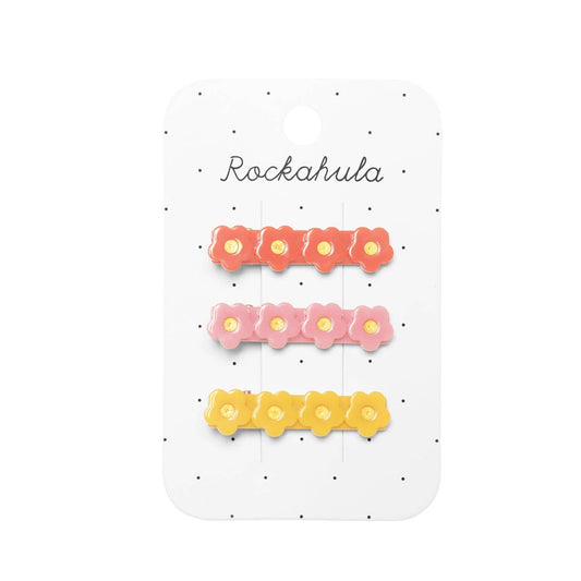 Rockahula Kids - Acrylic Flower Clip Set