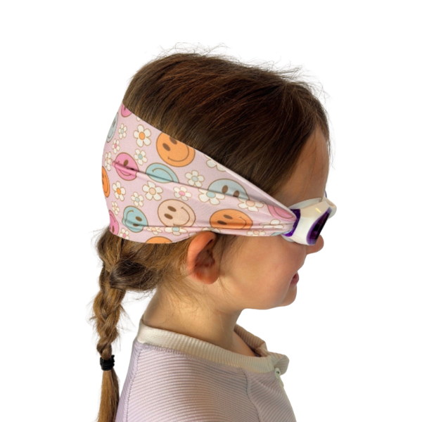 Snappy Goggles – Kids Swim Goggles, Floatable (Ages 3+): Seashell Social