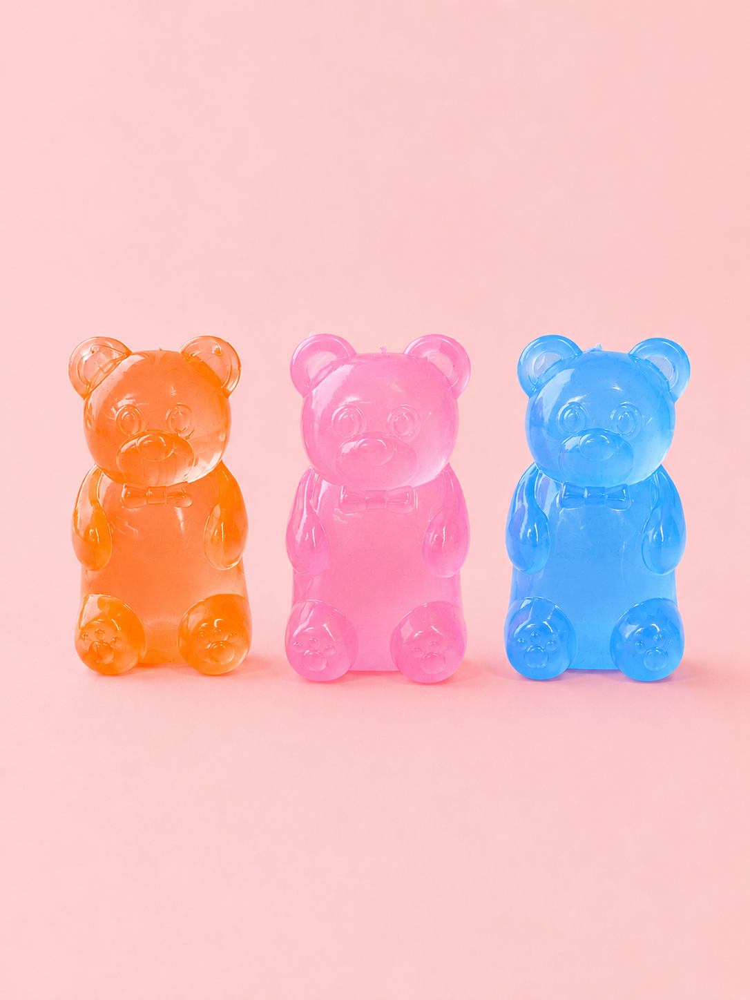 Pop Squish Co. - Sugar Pop Gummy Bears Squishy: Peach