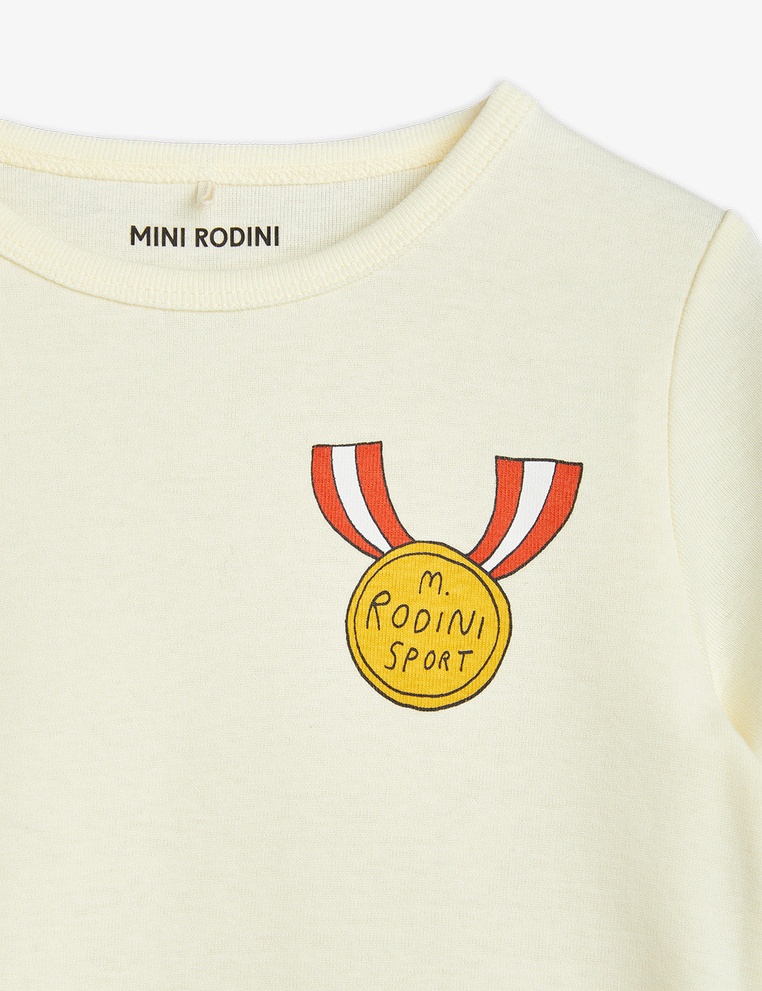 Mini Rodini Medal SP SS Tee in Wihte