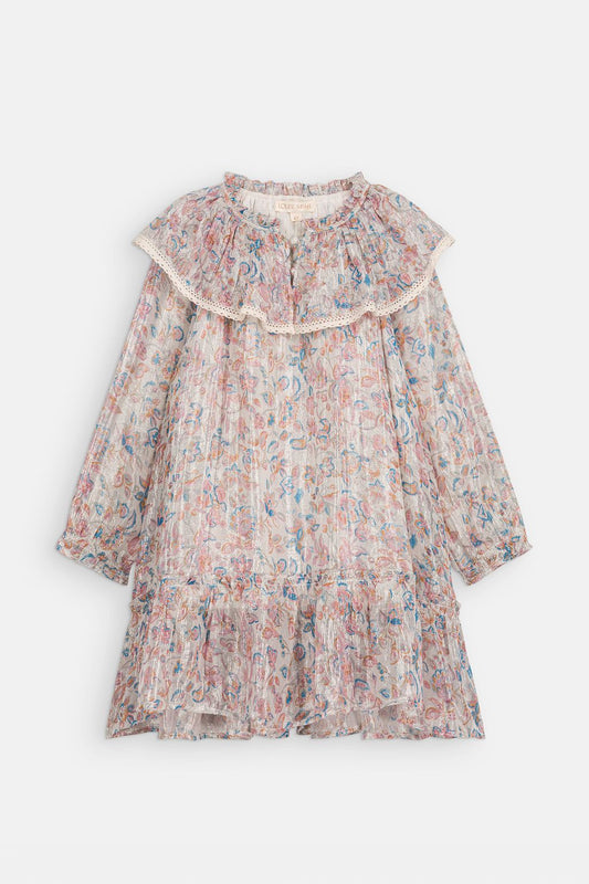 Louise Misha Izabena Dress Cream Musk Mallow