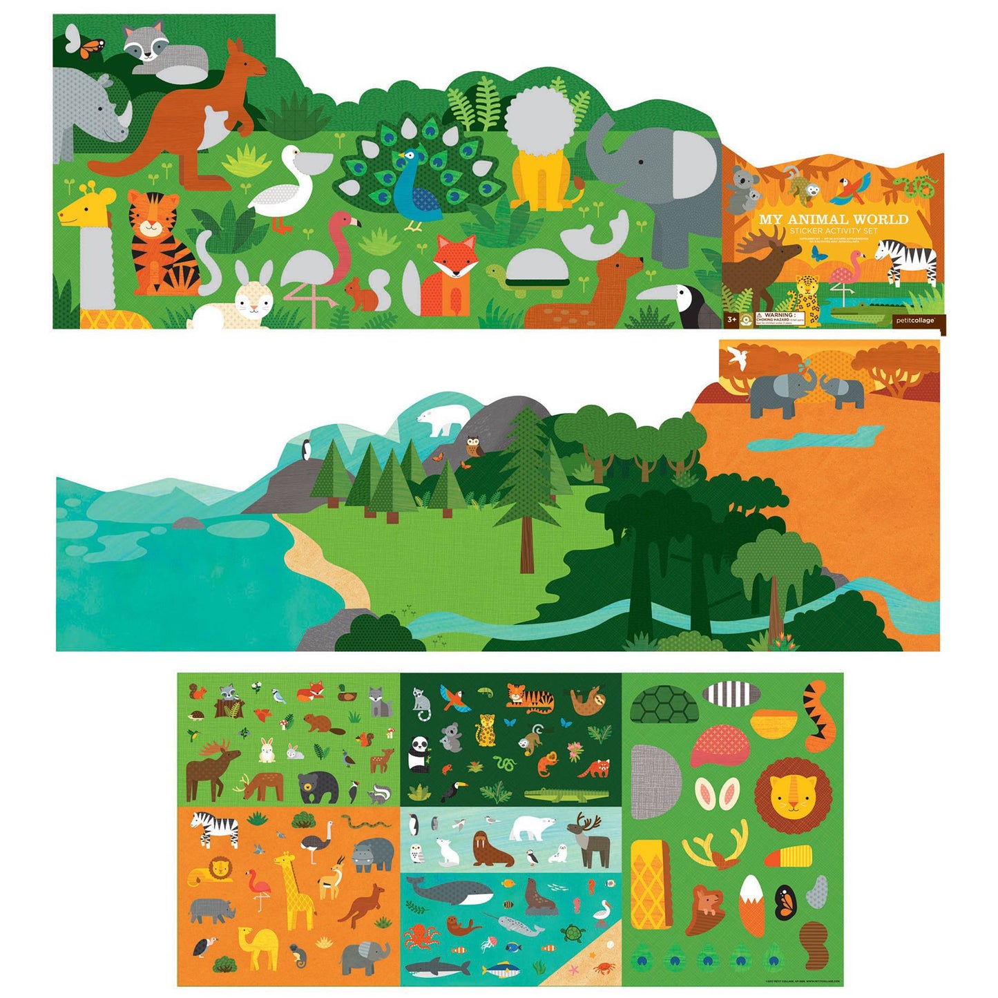 Chronicle Books - My Animal World Sticker Activity Set