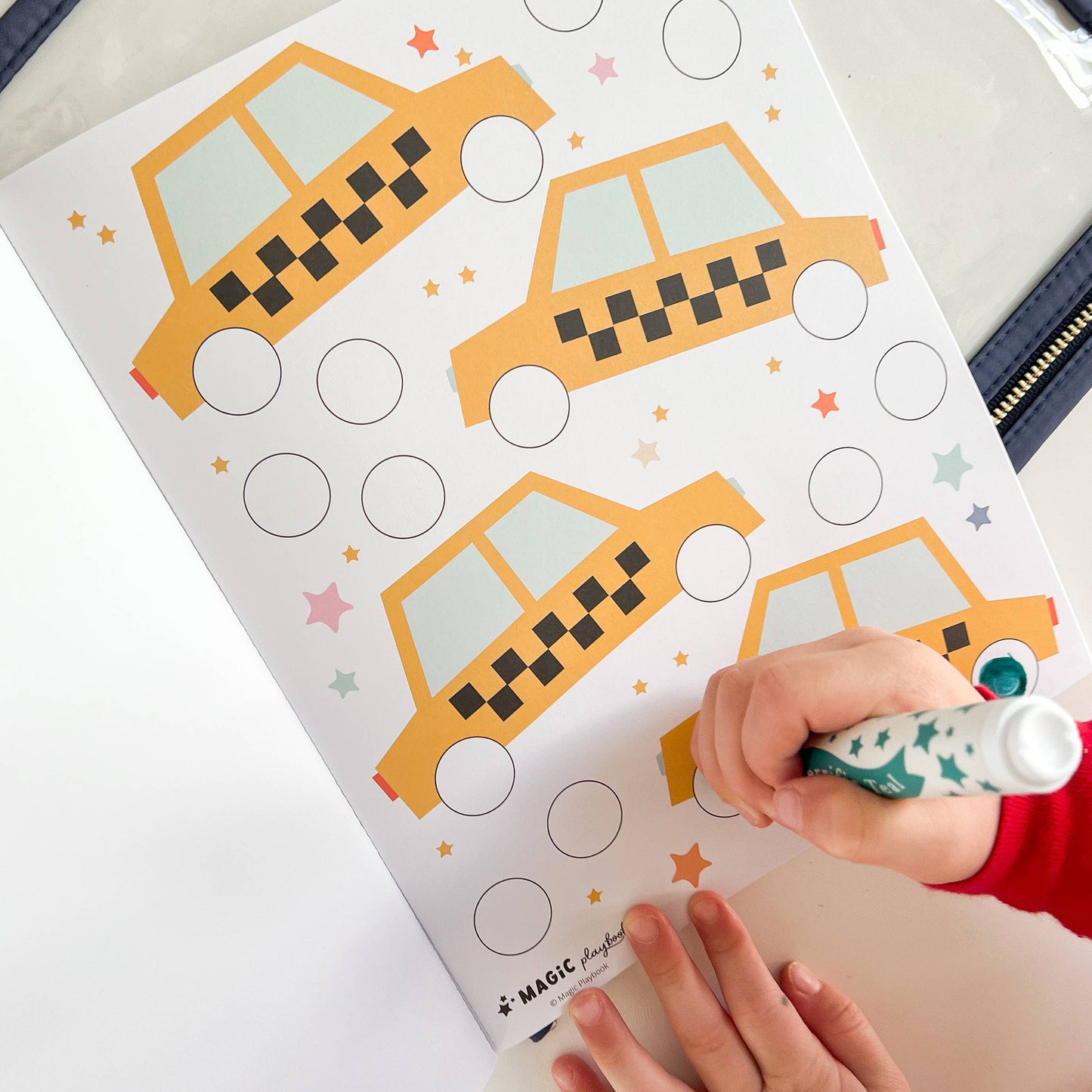 MagicPlaybook - Dot Activity Kit - Transportation