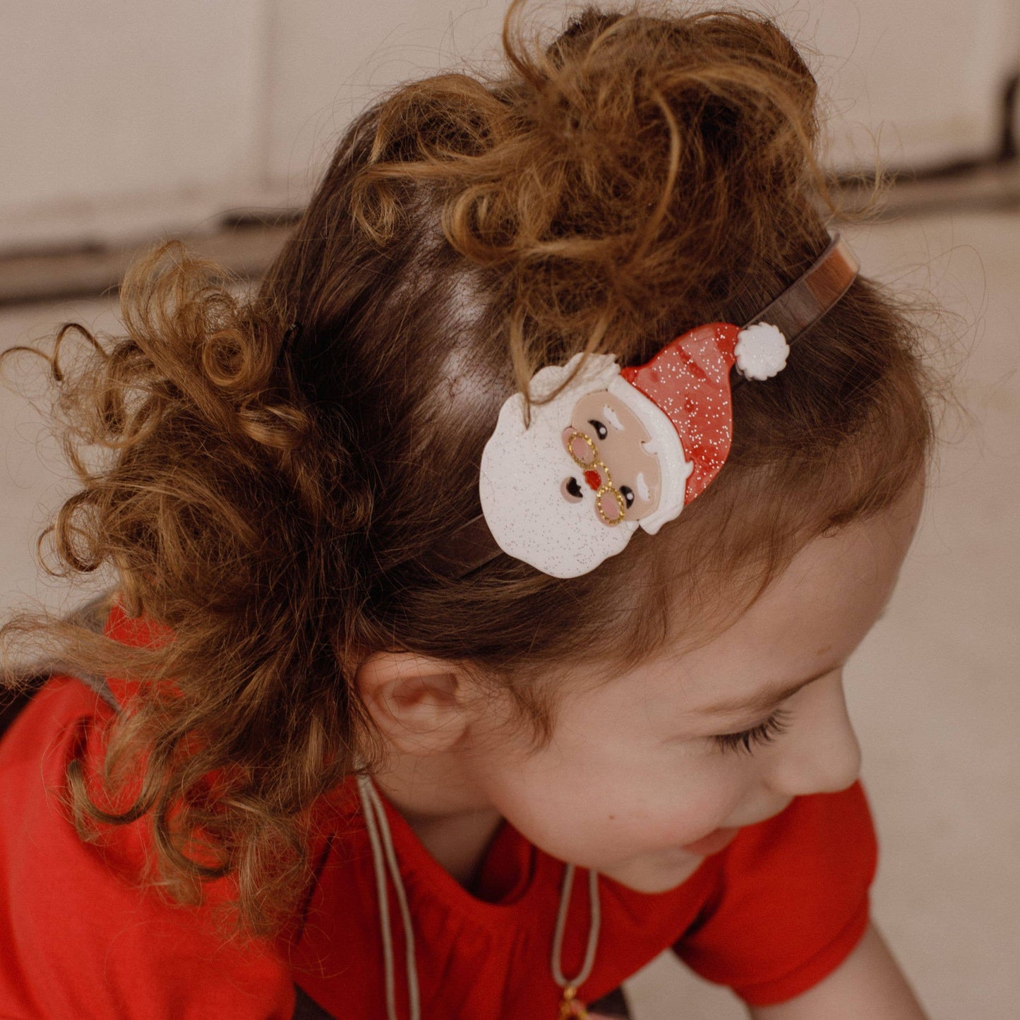 Lilies & Roses NY - Cheerful Santa Headband