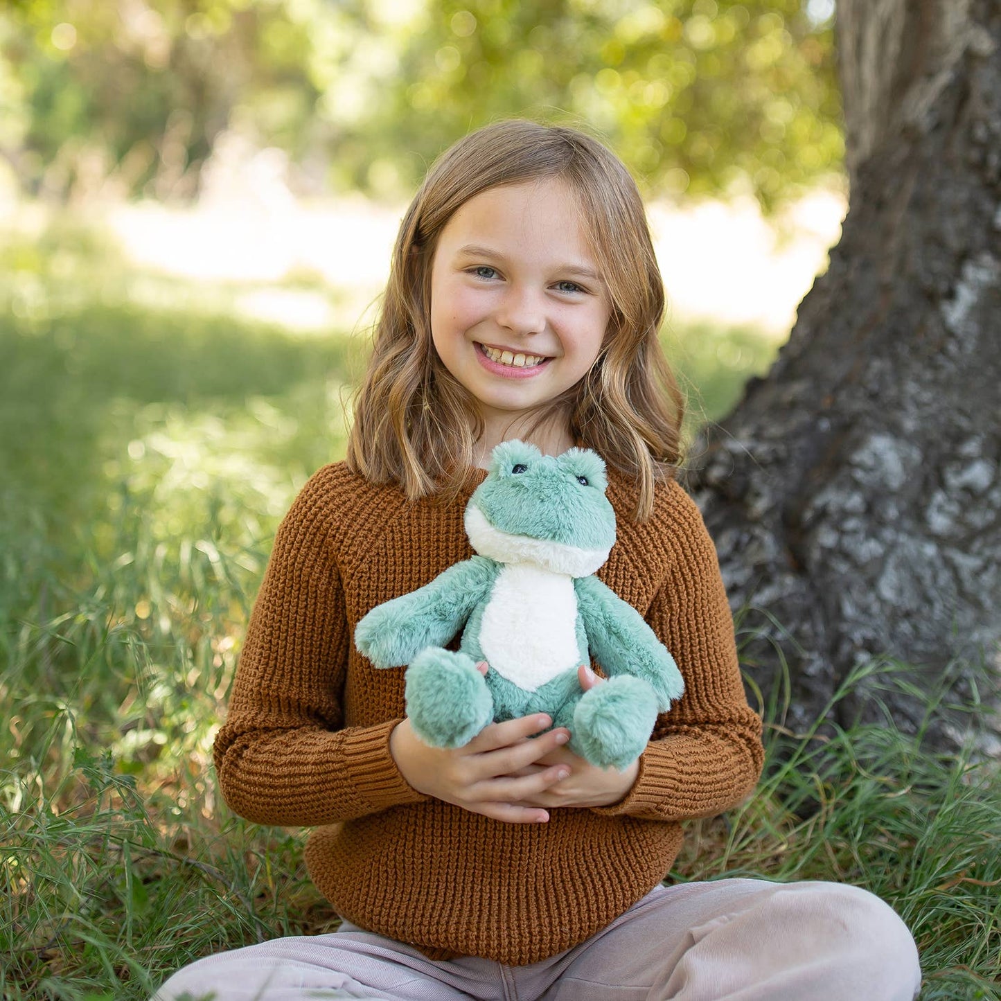 Beverly Hills Teddy Bear Company - World Softest Plush 10 inch - Fern Froggy