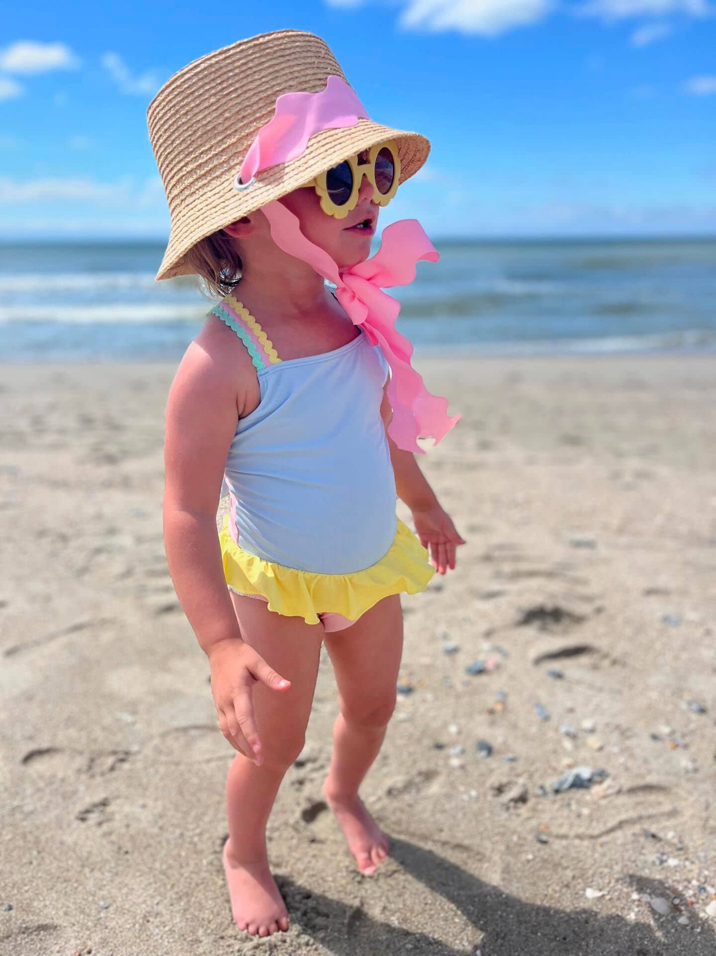 Bits & Bows - Harbor Hat, Pink (Youth)