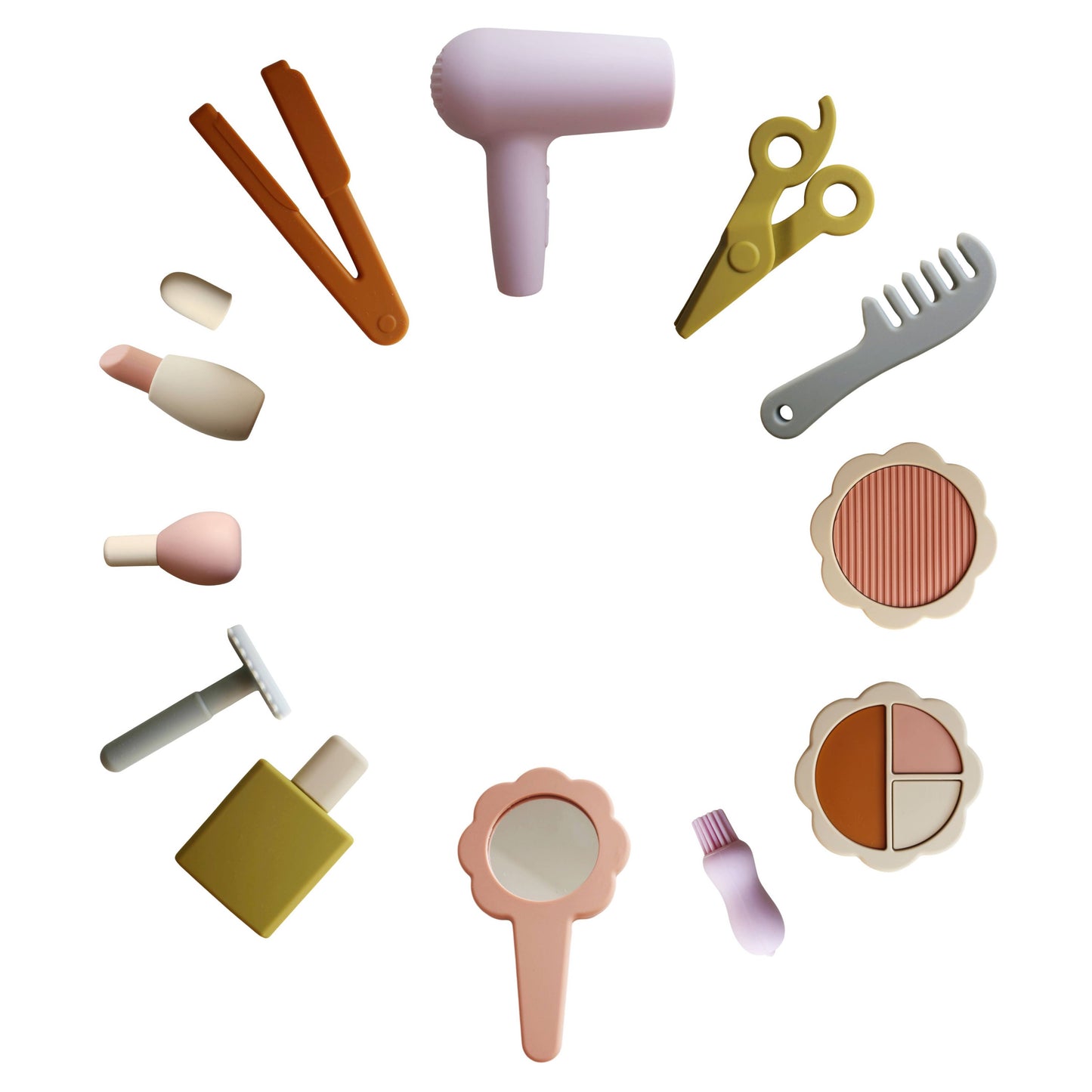 Marlowe & Co - Silicone Hair and Makeup Playset