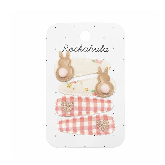 Rockahula Kids - Tiny Blossom Bunny Fabric Clip Set