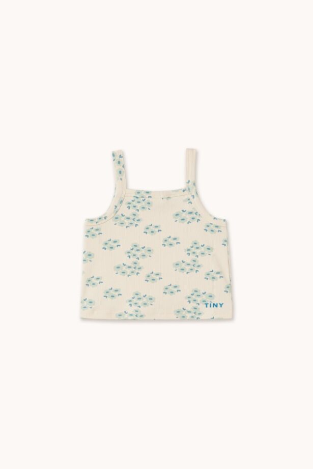 Tiny Cottons Blossoms Strap Top