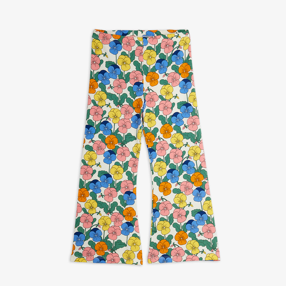 Mini Rodini Violas AOP Flared Trousers Multi