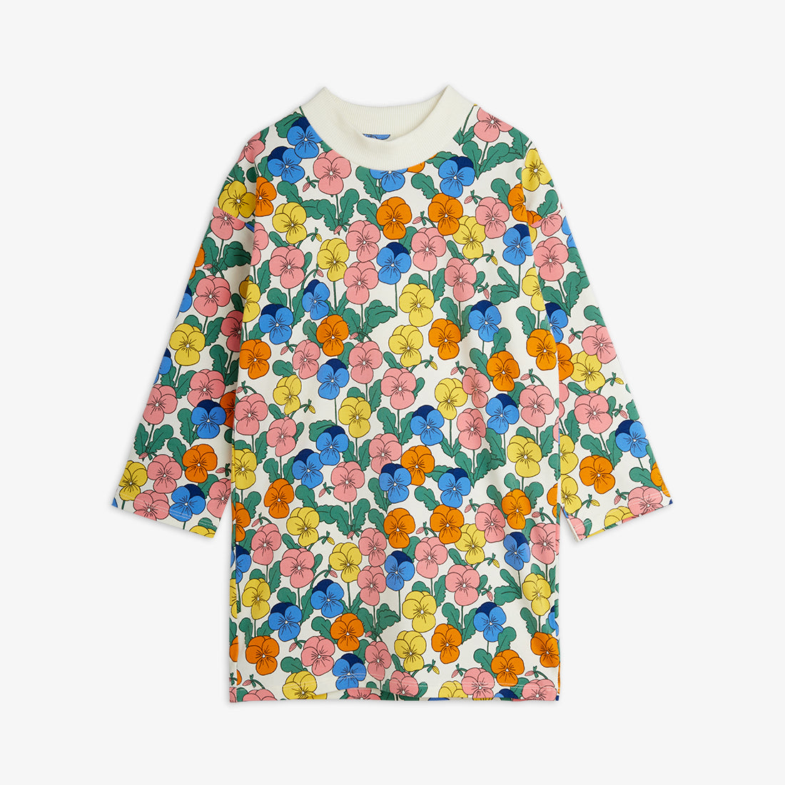 Mini Rodini Violas AOP LS Dress Multi